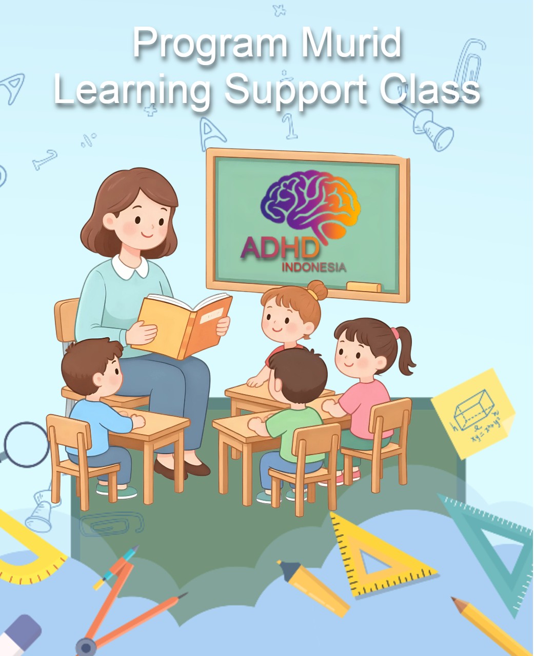 Program ADHD Indonesia Kabupaten Soppeng Kelas Pendampingan Belajar (Learning Support Class)