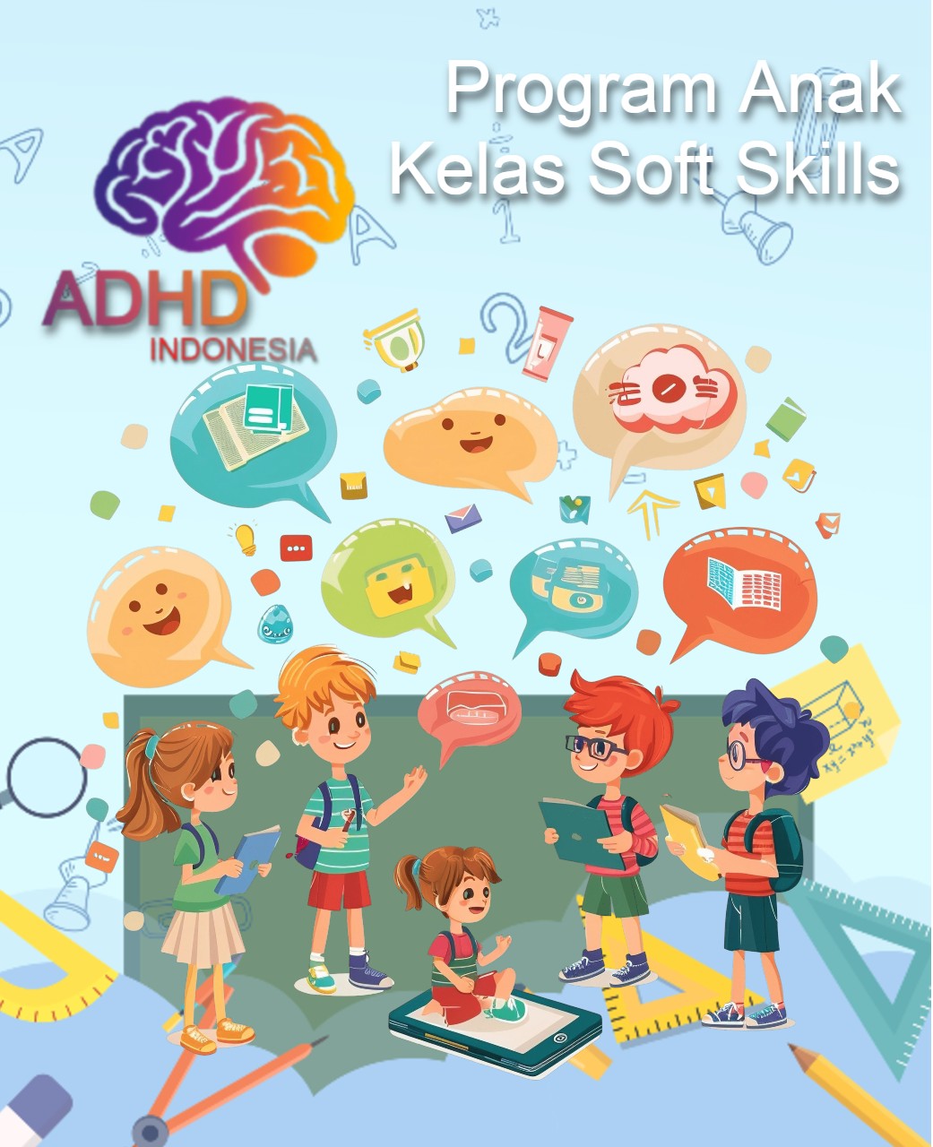 Program ADHD Indonesia Kabupaten Soppeng Kelas Soft Skills Anak ADHD