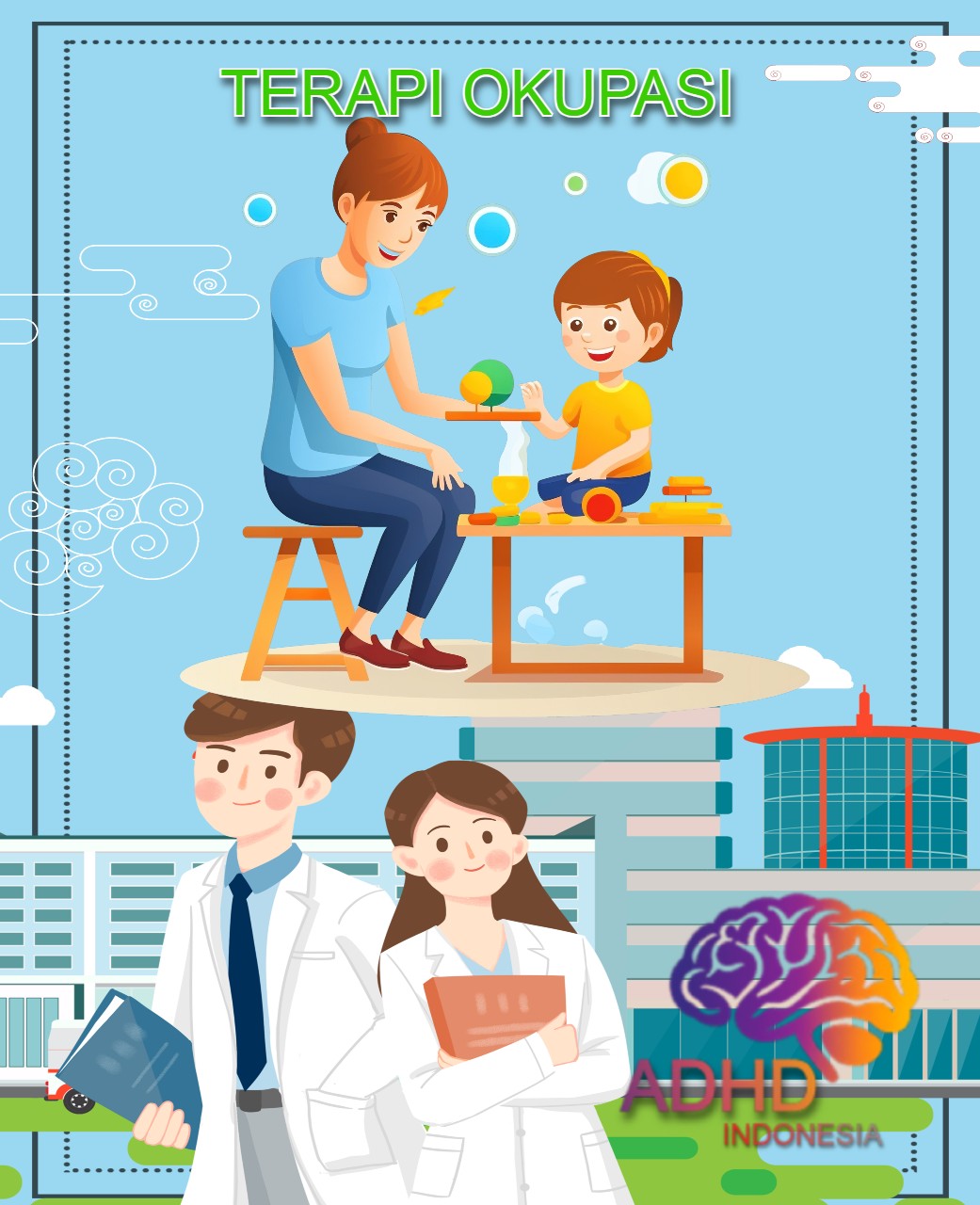 Rujukan untuk Terapi Okupasi untuk Anak ADHD Indonesia Kabupaten Soppeng